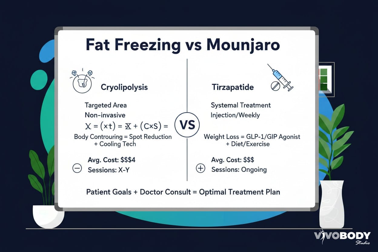 Select Fat Freezing vs Mounjaro: Which Weight Loss Solution Is Right for You? Fat Freezing vs Mounjaro: Which Weight Loss Solution Is Right for You?